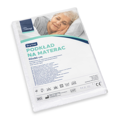 Przejdź do produktu Podkład na materac - DryTim 60X90 cm (biały)