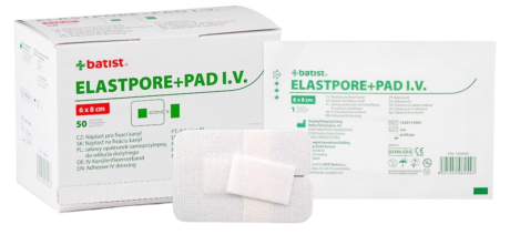 Przejdź do produktu Batist Elastpore+PAD I.V6cmx8cm plast. pod wenflon
