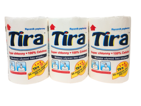 Przejdź do produktu Ręcznik papierowy TIRA 300
