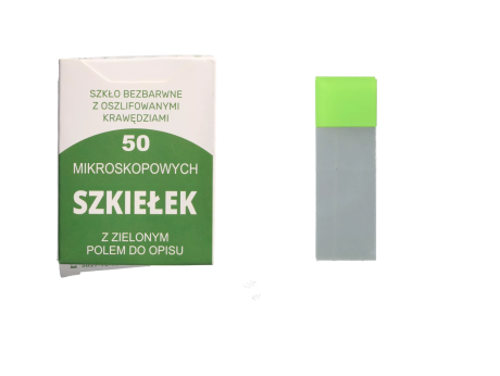Przejdź do produktu SoftMed Szkiełka podstawowe cięte 50 szt. zielone