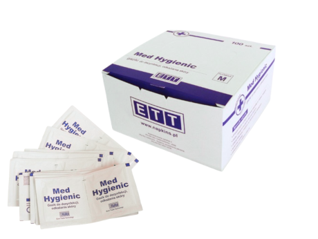 Przejdź do produktu Med Hygenic Gaziki do dezynfen. 70% alk.12,5x12cm 