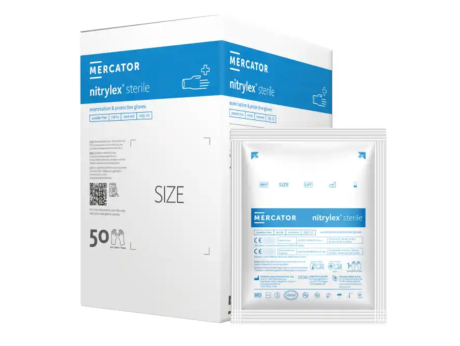 Przejdź do produktu Nitrylex Rękawice nitrylowe sterylne M RC30015003