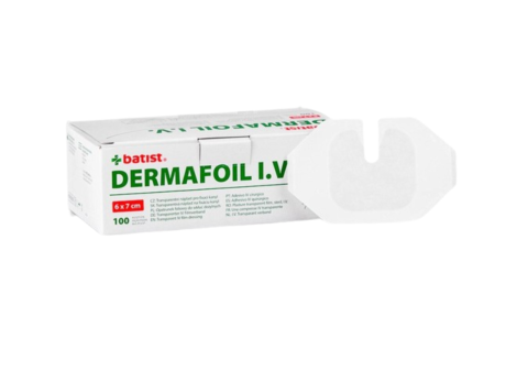 Przejdź do produktu Batist Dermafoil I.V opatrunek jałowy 6cmx7cm