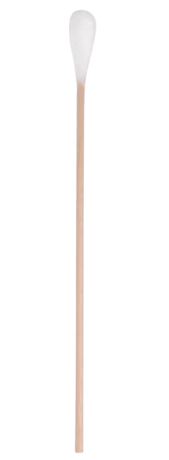 Przejdź do produktu Pałeczki jał. do wymazów drewn.15cm wacik