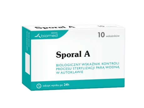 Przejdź do produktu Biologiczne testy do sterylizacji Sporal A 10szt