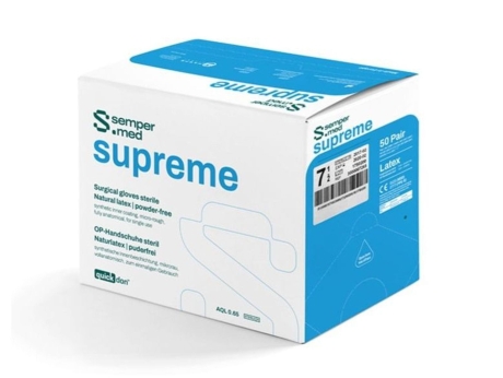 Przejdź do produktu Rękawice chirurgiczne bezpudrowe Sempermed Supreme