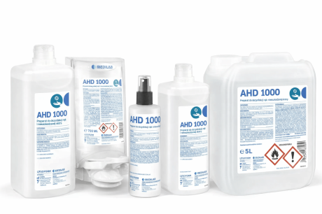 Przejdź do produktu Preparat do Dezynfekcji Rąk i Skóry AHD 1000 – Płyn Antybakteryjny