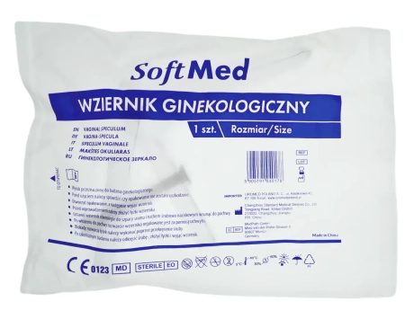 Przejdź do produktu Wziernik ginekologiczny SoftMed sterylny, jednorazowy (Rozmiary XXS–L)