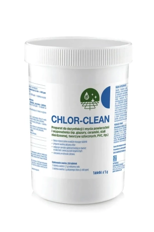 Przejdź do produktu Tabletki do dezynfekcji Chlor Clean 200 szt. Medilab – powierzchnie i sprzęt