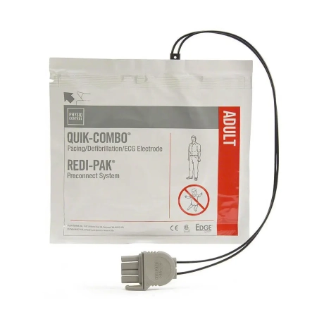 Przejdź do produktu Elektrody do defibrylatora AED dla dorosłych QUICK-COMBO LIFEPAK 1000 (opakowanie 2 szt.)