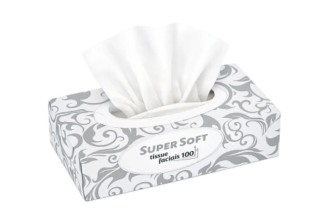 Przejdź do produktu Chusteczki higieniczne kosmetyczne WEPA Super Soft 2-warstwowe, opakowanie 100 szt.