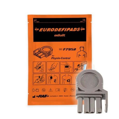 Przejdź do produktu Elektrody do defibrylacji AED dla dorosłych Physio-Control – samoprzylepne elektrody do defibrylatora, jednorazowe, 1 opakowanie (2 elektrody)