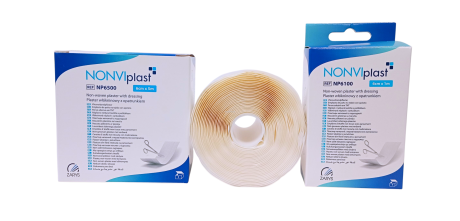 Przejdź do produktu Plaster włókninowy z opatrunkiem NONVIplast
