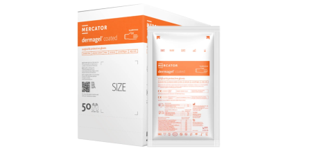 Przejdź do produktu DERMAGEL Rękawice chirurg. lateks jało bezpudr 6,5